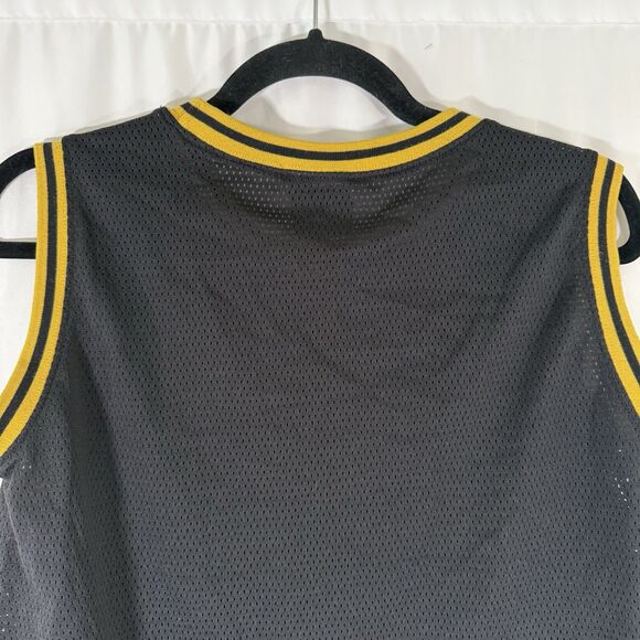 Harry Potter Hogwarts Jersey Women's Large Black Mesh Sleeveless Graphic Print - Picture 8 of 9